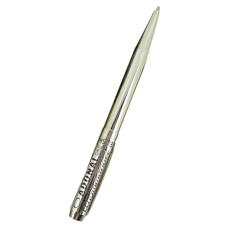 Pennor ACMECN unik design Silver Ballpoint Pen Etsing Pattern ODM LOGO för Retail Shop Ball Pen Office Leverantör Prägling Letter Pen