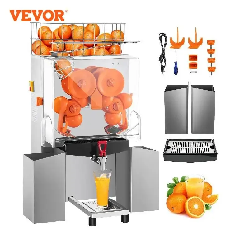 Sapers Vevor elektrisch sinaasappelsap machine efficiënte knijpen draagbare sappere blender verse voedselmixer squeezer voor thuiscommercial