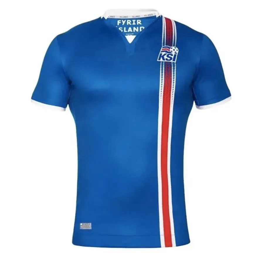Iceland Soccer Jersey Shirt Vintage Style Kid Size Available Iceland Soccer Jersey Shirt Vintage Style Kid Size Available