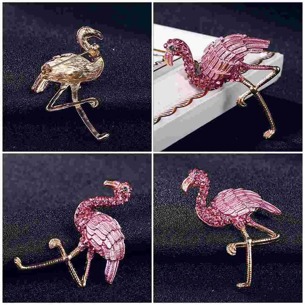 Flamingo brooch best sale