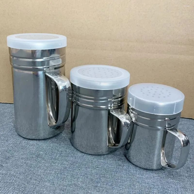 Förvaringsflaskor Pepper Shaker Salt Dispenser Köksflaska med handtag M