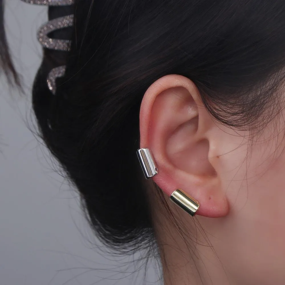 Pierceless Ear Clips Fixura Non-Piercing Ear Clips - Thin Chunky Ear Cuffs For Women (No Piercing Required) Ear Cuff Accessories