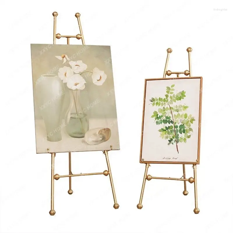 Decorative Plates Shelves Display Stands Oil Painting Easel Frame Floor Stand Poster Po Bracket Wedding