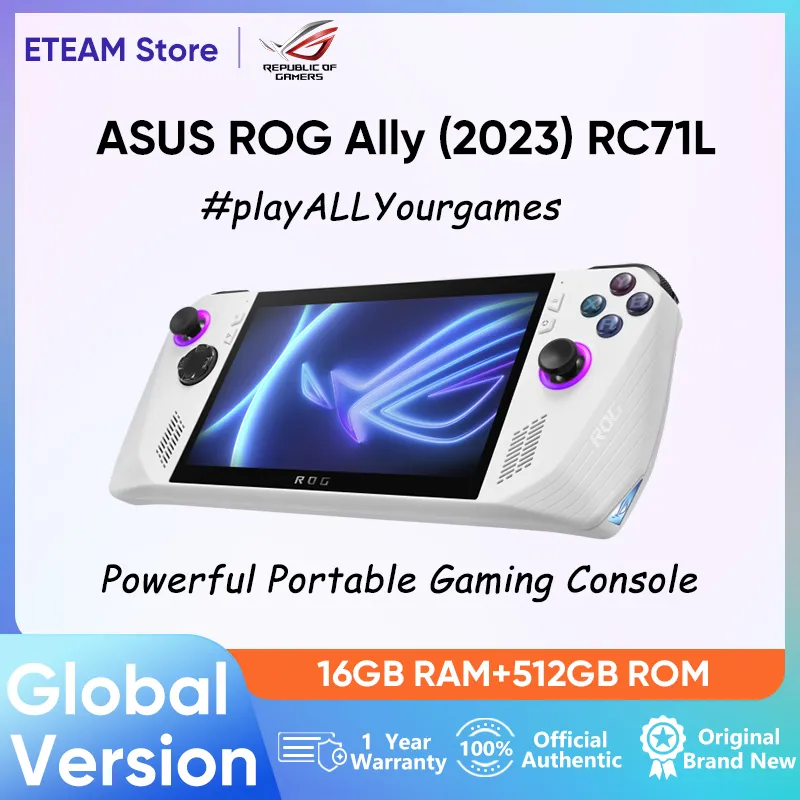 ASUS ROG Ally RC71L consoles - AMD Ryzen Z1 Extreme RDNA 3 