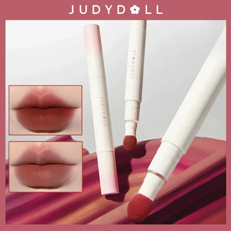 Judydoll Air Cushion Lip Powder Cream Matte Lipstick Lip Stainvelvet Lip Mudwaterdicht Langdurige gemakkelijk te dragen Aankomst 240411