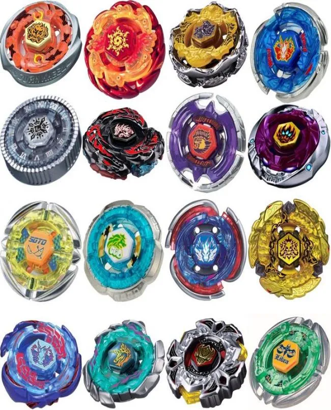 Spinning Top Rapidity Bayblade METAL BaYBLADE Fusion Fight Masters 24PCS Different Style2674409