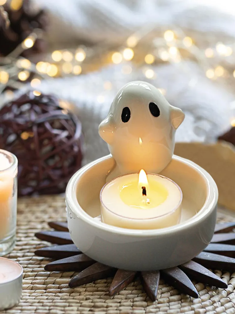 ティアライトキャンドルホルダー：アロマセラピー、家の装飾、ギフトの