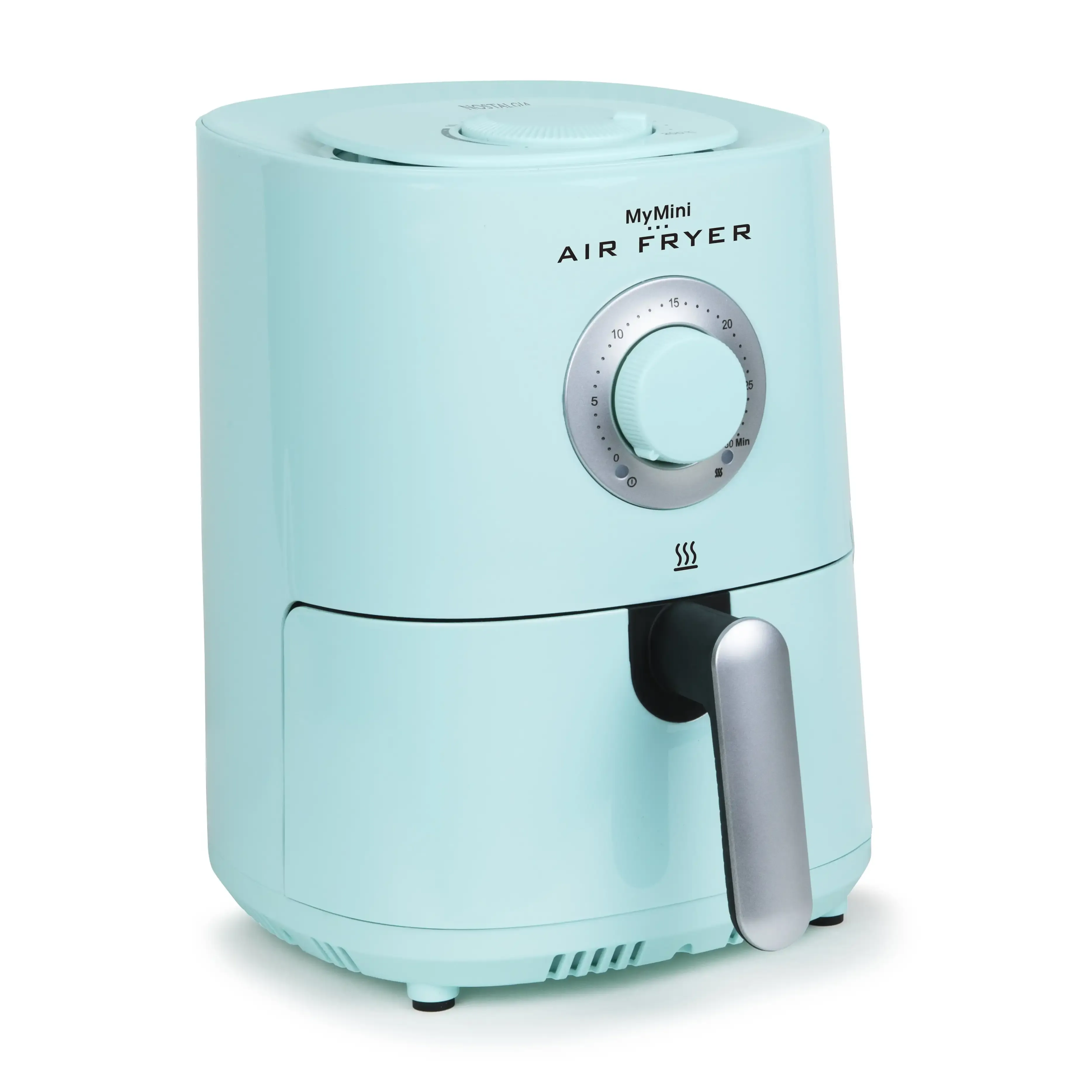 Fryers Nostalgia MAF1AQ MYmini 1quart Air Fryer Aqua Kitchen Accessories Dubbele luchtfriteuse