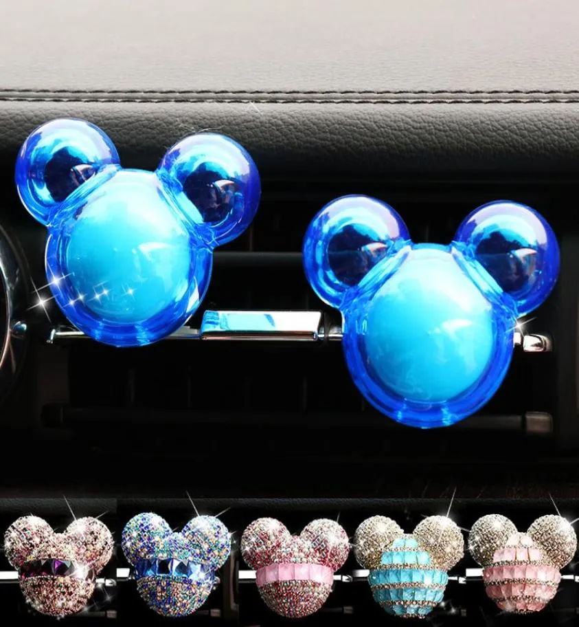 Carstyling Bling Car Air Freshener Crystal Car Perfumes 100 Original Women parfum Air Conditioning Vent Flavoring In the Car3864614