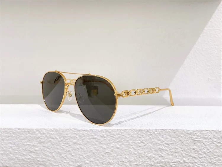 Lady Designer Sunglasses Three Colors Female Stylish Chain Myopic Sunglasses Stars The Same Model