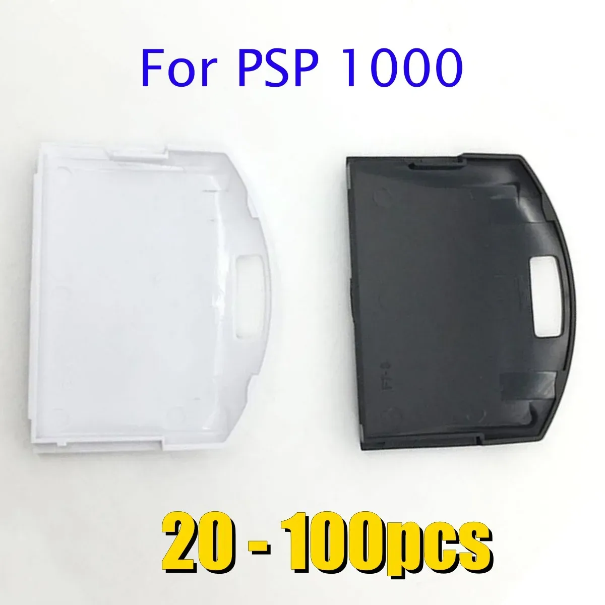 Accessories 20PCS For PSP 1000 Repair Part Parts Battery Door Cover Replacement For PSP 1000 1001 Battery Door Pack