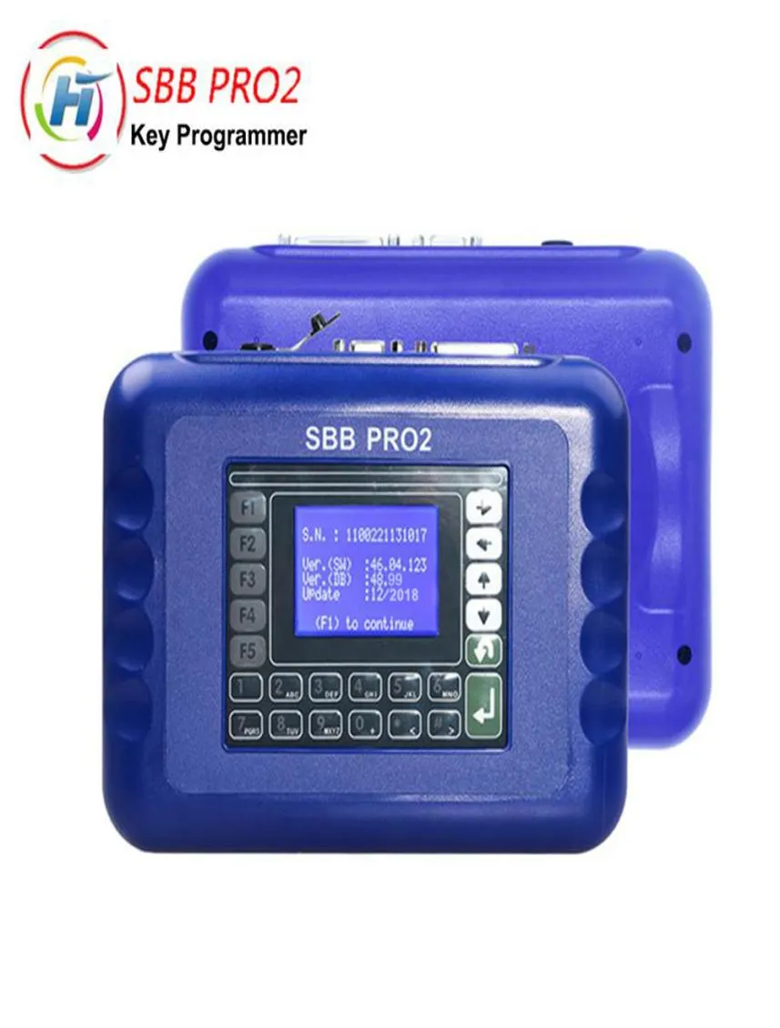 Auto Diagnostic Tools Immobilizer V4899 SBB Pro2 OBD Car Key Programmer Multi Langauge Vehicle Tool2105707