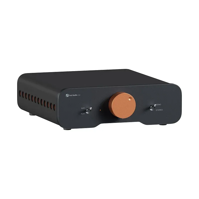 Versterker Fosi Audio ZA3 Stereo Power Amplifier TPA3255 Klasse D HiFi Audio AMP voor passieve boekenplank Spreker met XLR/RCA/gebalanceerde input