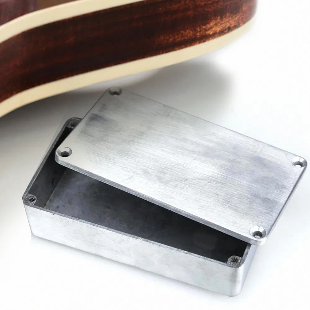 Stompbox Case Aluminum Die-cast percussion stomp Case with Screws