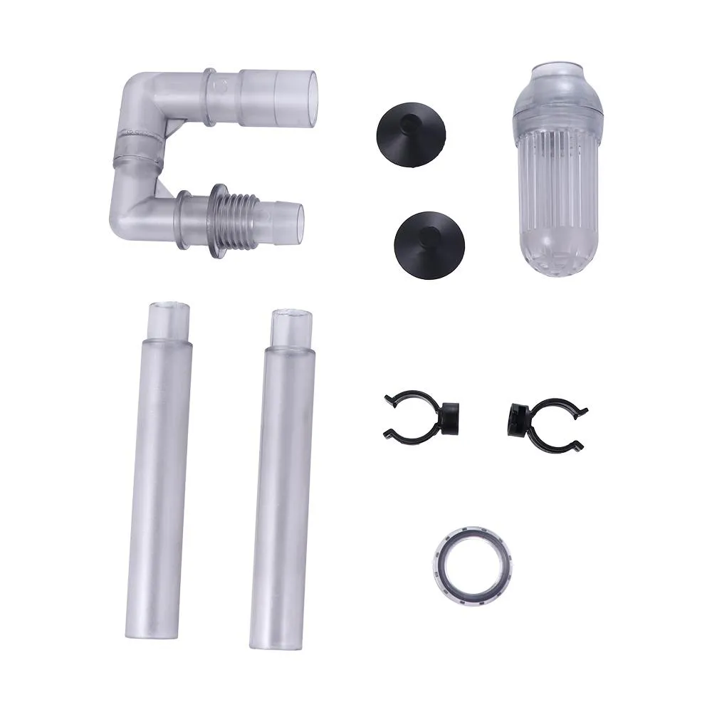 Aquarium Filter Inlet & Outlet Tubes - Durable, Clear PVC - External ...