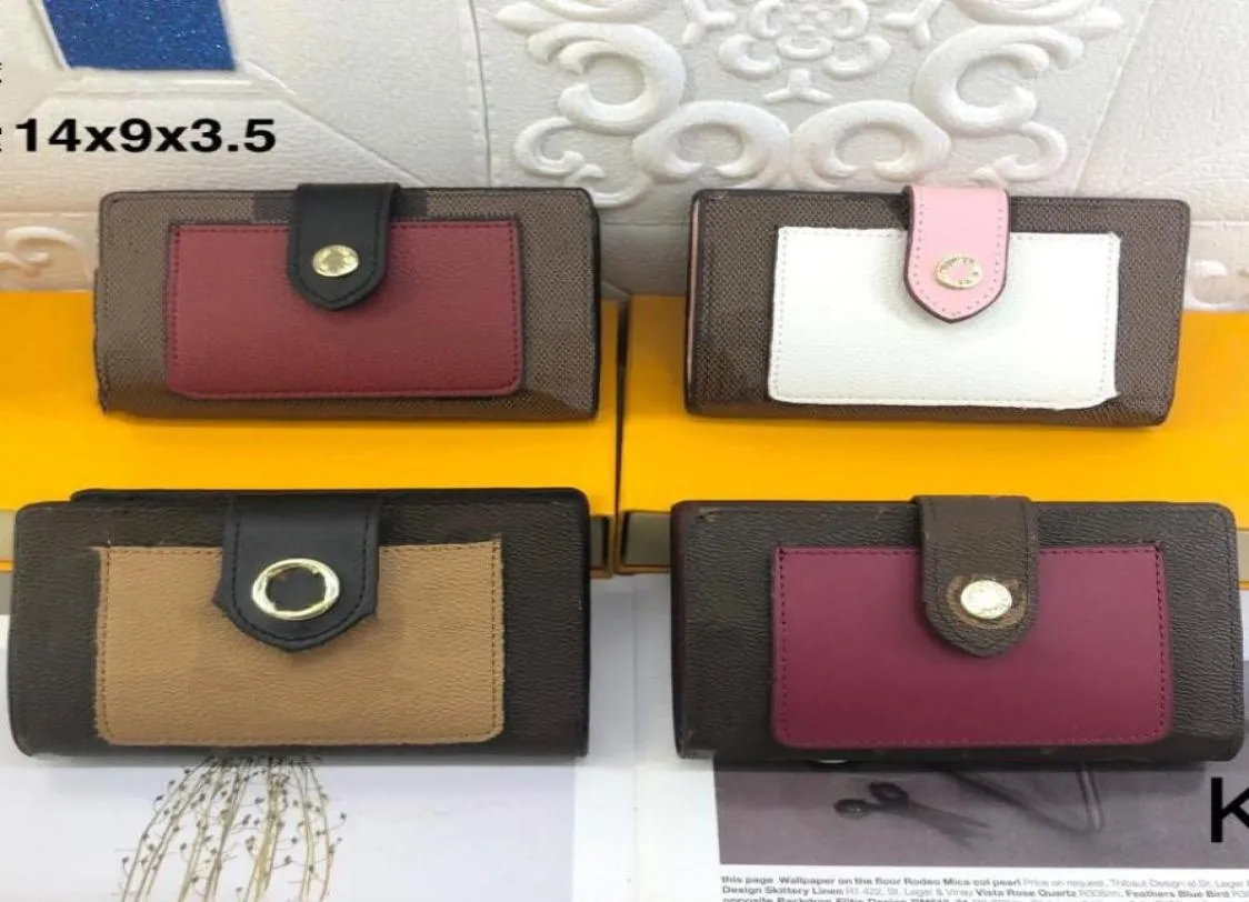 Enkel blixtlås plånbok röda kreditkortsäckar innehavare högkvalitativa berömda klassiska kvinnliga innehavare mynt handväska små nyckel plånböcker9544189
