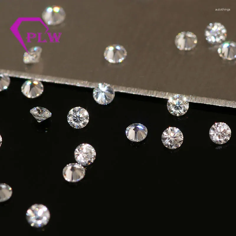 Diamanti sciolti circa 0,027ct36pcs/pacchetto di qualità laboratorio coltivato moissanite piccole dimensioni d color vvs sembra diamante