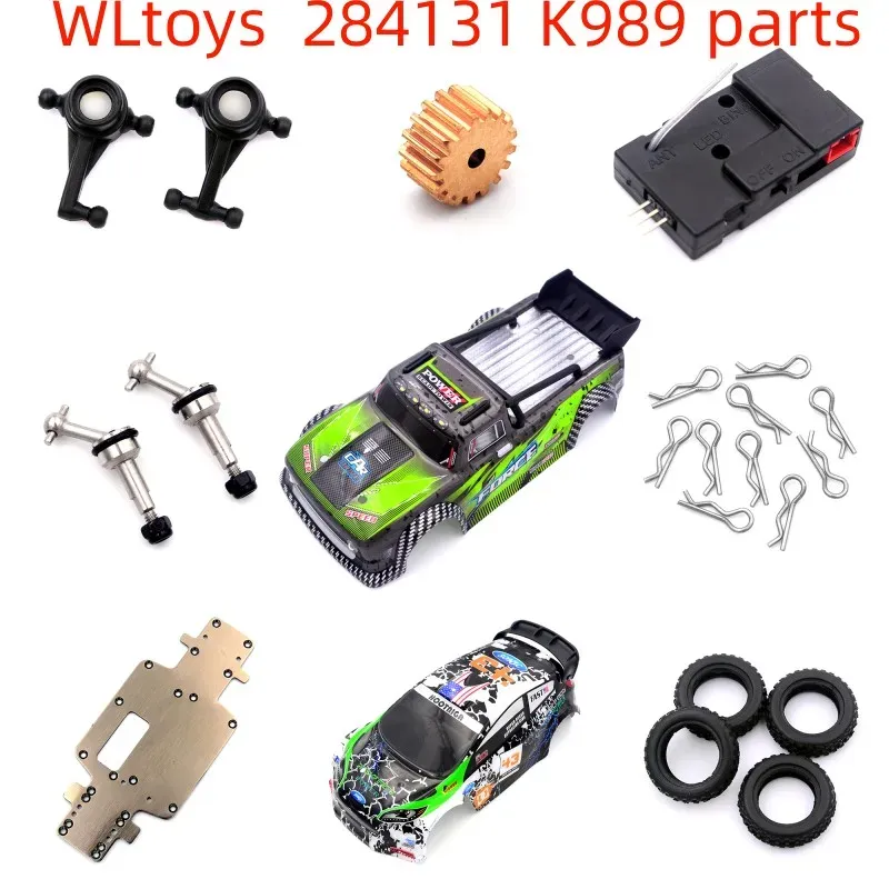 WLtoys RC Car Parts Durable Differential Gear Base Plate Motor Shock Absorber More for K969 K979 K989 P929 P939 Models