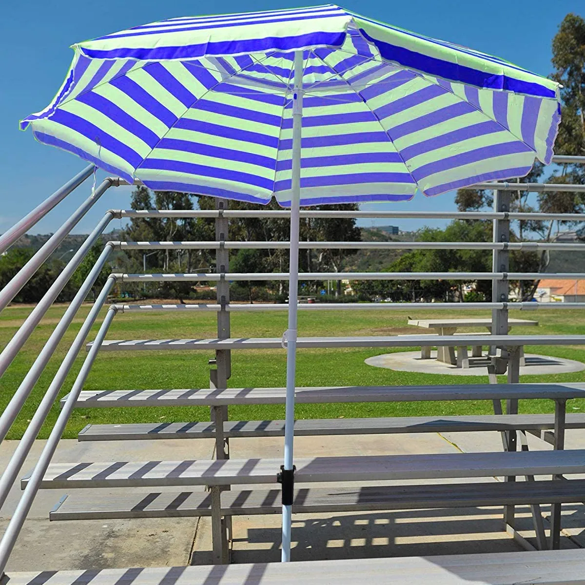 10 push up patio umbrellas Parasol 8.5' Market Umbrella; Red