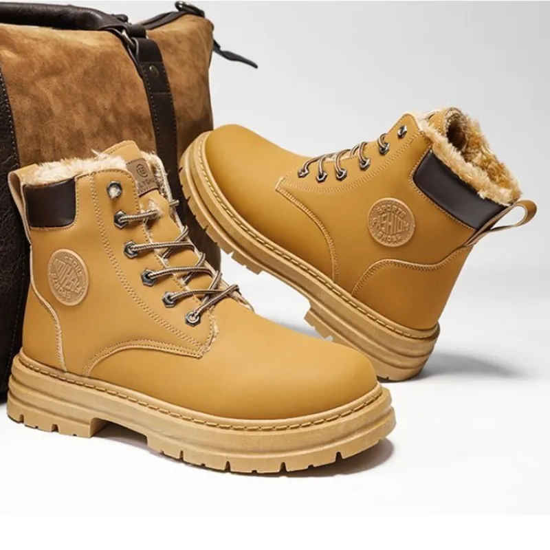 Winter Leather Boots: Waterproof, Breathable, Warm, Thick  display picture 3