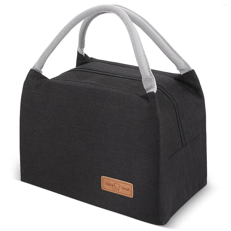 Dinware Lunch Bag Werk geïsoleerd zakje voor picknickisolatie Tote herbruikbare Oxford doek Outdoor Student Cooler