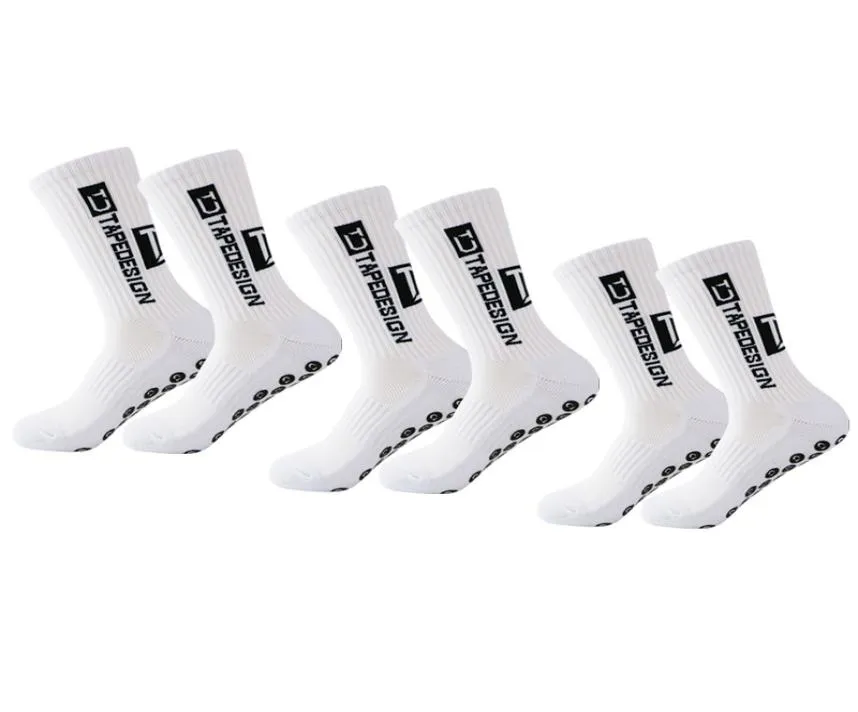 3Pairs Men039s Socks Soccer Non Slip Grip Pads dla piłki nożnej koszykówki Skarpetki sportowe 4800916