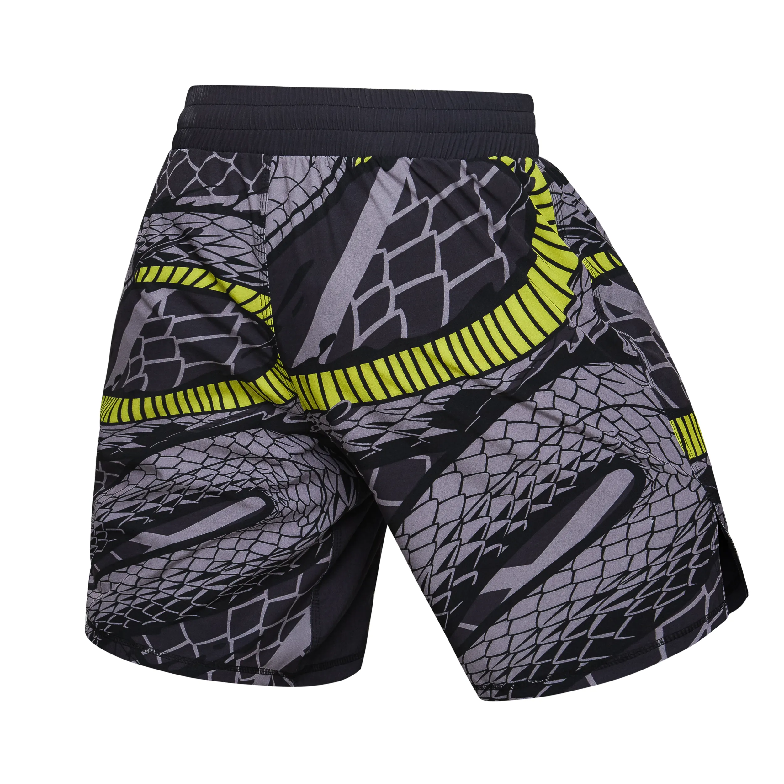 Custom Anime Boxing Shorts: Snake Print Grappling Shorts for