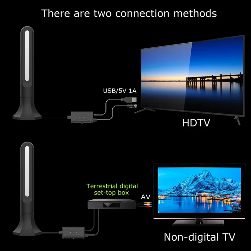 digital tv booster box Aluratek ADTB01F Digital TV Converter Box