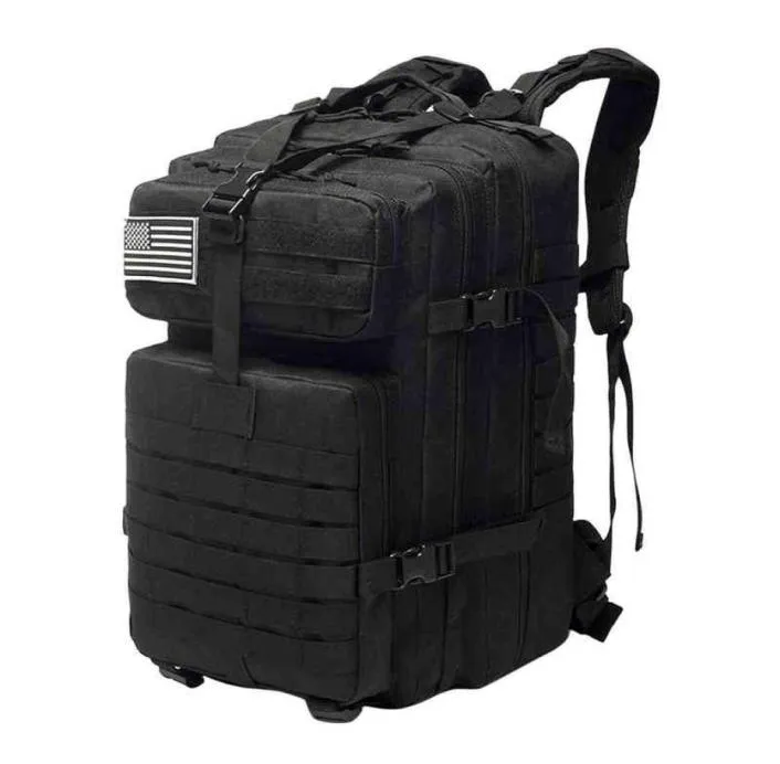 50L Sport Dış Mekan Taktik Çantası Molle Sırt Çantası Kamp Seyahat Sırt Çantaları 50L Gündüz Paketi Sırt Çantası Trekking Avcılık Paketi Hayatta Kalma T2206838548