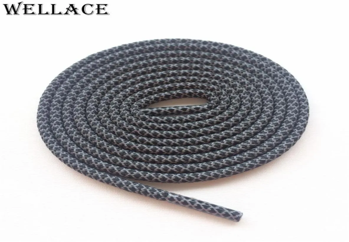 Wellace Round Seil 3M Schnürsenkel sichtbare reflektierende Läufer Schuhschnürsenkel Safety Shoelaces Shoestings 120 cm für Stiefel Basketballschuhe4708026