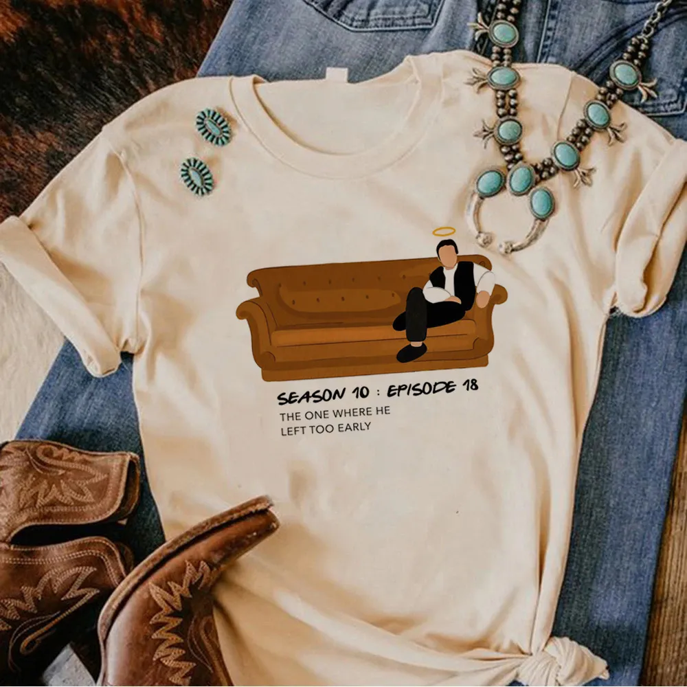Women's Printed Short Sleeve T-Shirt - Loose Fit Tunic Top, Comfy Cotton Blend, Khaki - View #6