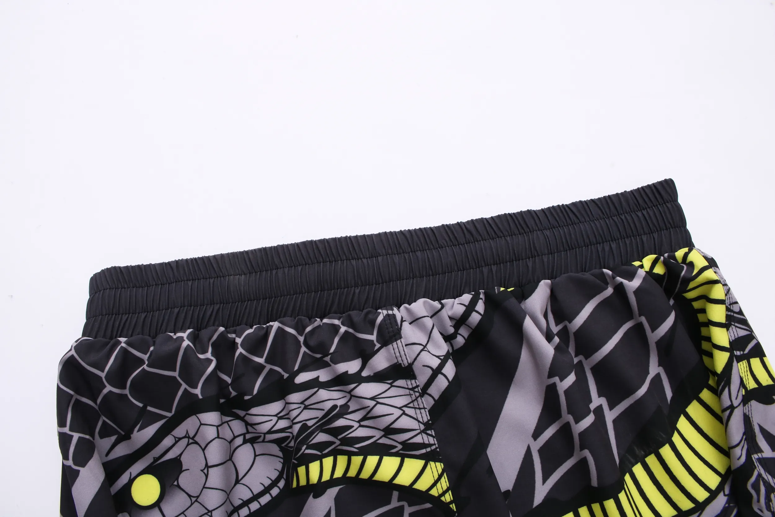 Custom Anime Boxing Shorts: Snake Print Grappling Shorts for