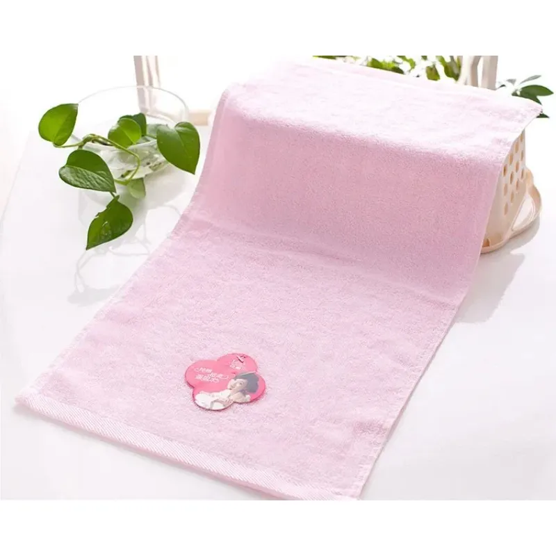 2024 Manufacturers Selling Bamboo Fiber Thickening Small Towel Infant Baby Wipes Pure Color Hand Towel Children Wash Face Towel - for Bamboo