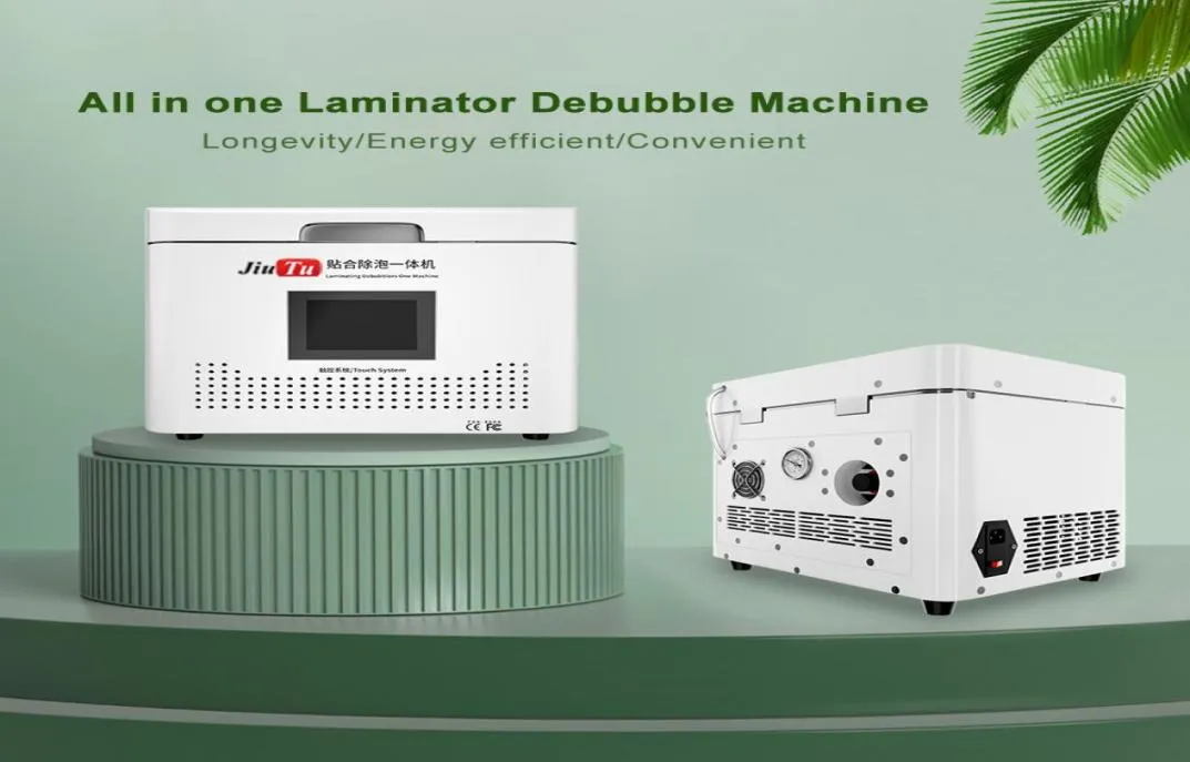 2021 Jiutu All in One OCA ламинация Debubble Machine Vacuum Laminator для OCA Polarizer Touch Screen Ecrem