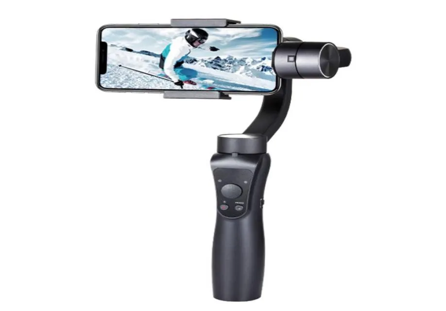 H4 Automatycznie rozpoznawanie telefonu Handheld 3 -osiowy smartfon stabilizator gimbal dla telefonów Bluetooth Universal3831568