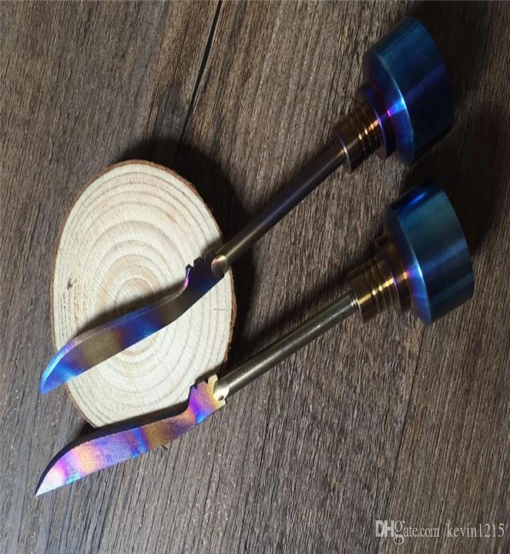 MOQ2PCS Rainbow Titanium Cap