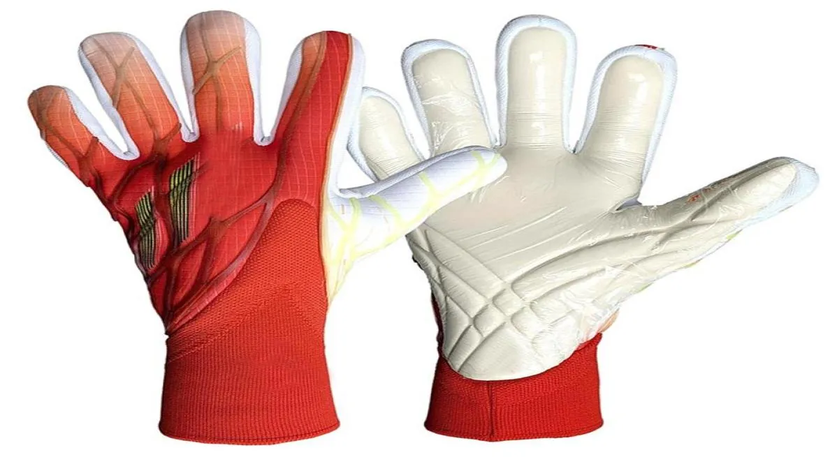 2022 Thickened Latex Goalkeeper Gloves NonSlip Professional Goalkeeper Glove WearResistant Soccer Goalie Gloves194h8557164
