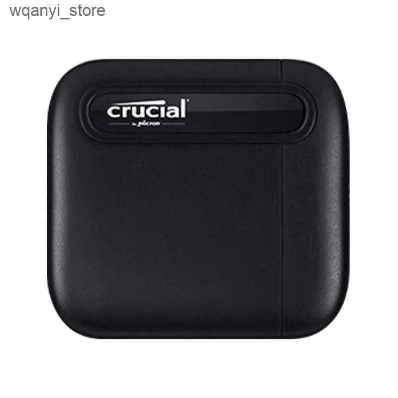 Hard Drives Crucial NVMe External SSD 1TB 2TB Hard Disk 800MB/s 8Gbs Type C to Type C Portable Hd Solid State Disk for Lapto PC Mac L240910