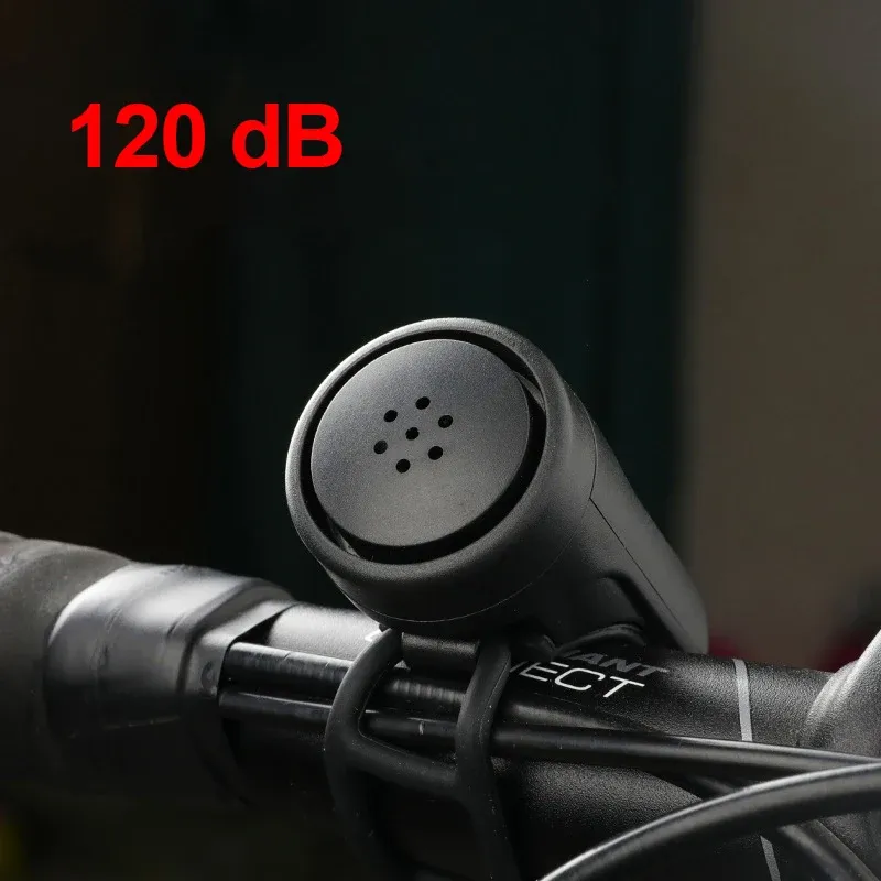 CLOCHE DE VÉLO compacte en aluminium avec anneau de corne alarme rapide