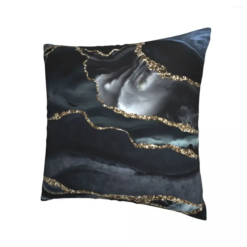 Oreiller Night Masculine Marble Paysages d'oreiller décorations de couverture d'oreiller Nordic Style Throw Case siège carré 40cm