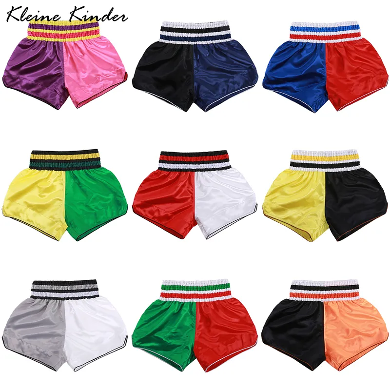 Mma Shorts Men Ringside Boxing Pro-Style Shorts Trunks All Black