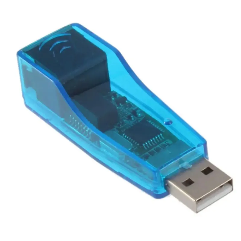 USB 2.0 до LAN RJ45 Ethernet 10/100 Мбит/с сети Адаптер карт для WinUSB Connectors Adapter Adapter USB -адаптер