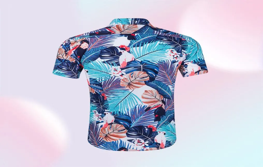 Mens Fashion Shirt Tops Colorful Pineapple Pattern Hawaii Beach Vacation T-shirt Boys Printing Tees 16 Styles8789103