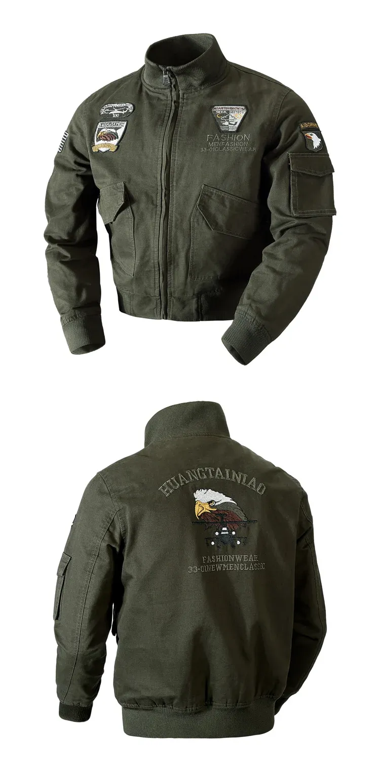 Tactical Mens Military Bomber Jacket: Windproof SWAT Combat
