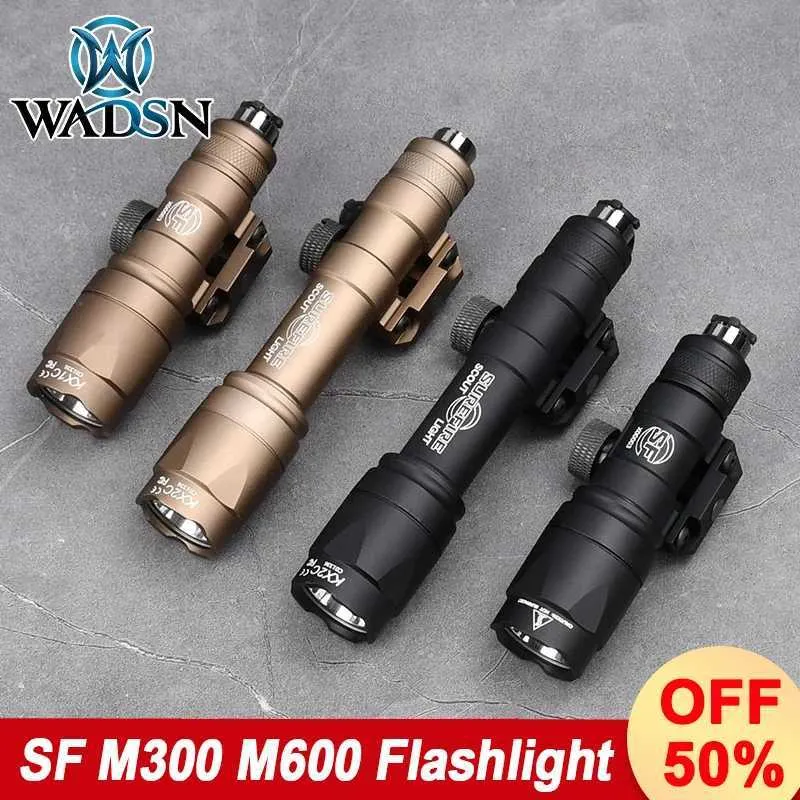 WADSN SF Surir M600/M300/C/P/A Tactical streamlight flashlight for ...