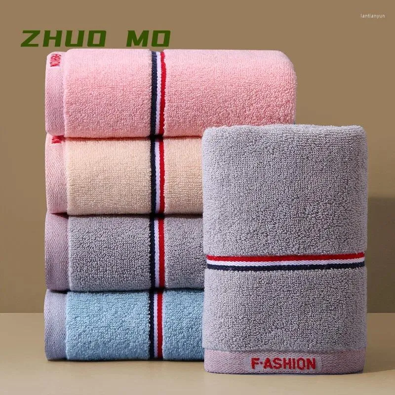 Towel 5pcs Striped High-Quality Pure Cotton Couple 34 75cm Grade Soft For Home Bathroom Travel Gift Facial Wash