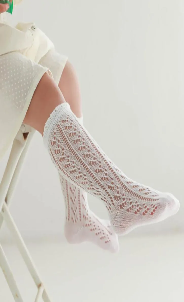 2022 Children Choes Chauques Summer Girls Cotton Thin Hollow Leg Enfants Sweet Princess Sox A84587966399