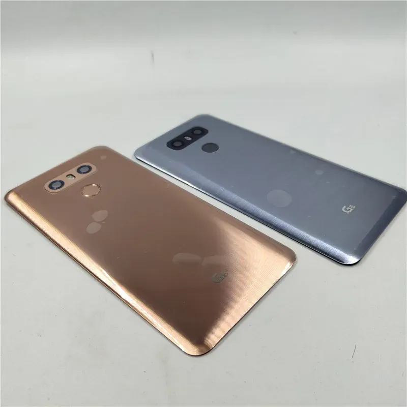 Glass Back Cover w/ Fingerprint, Camera for LG G6/G6+ Color