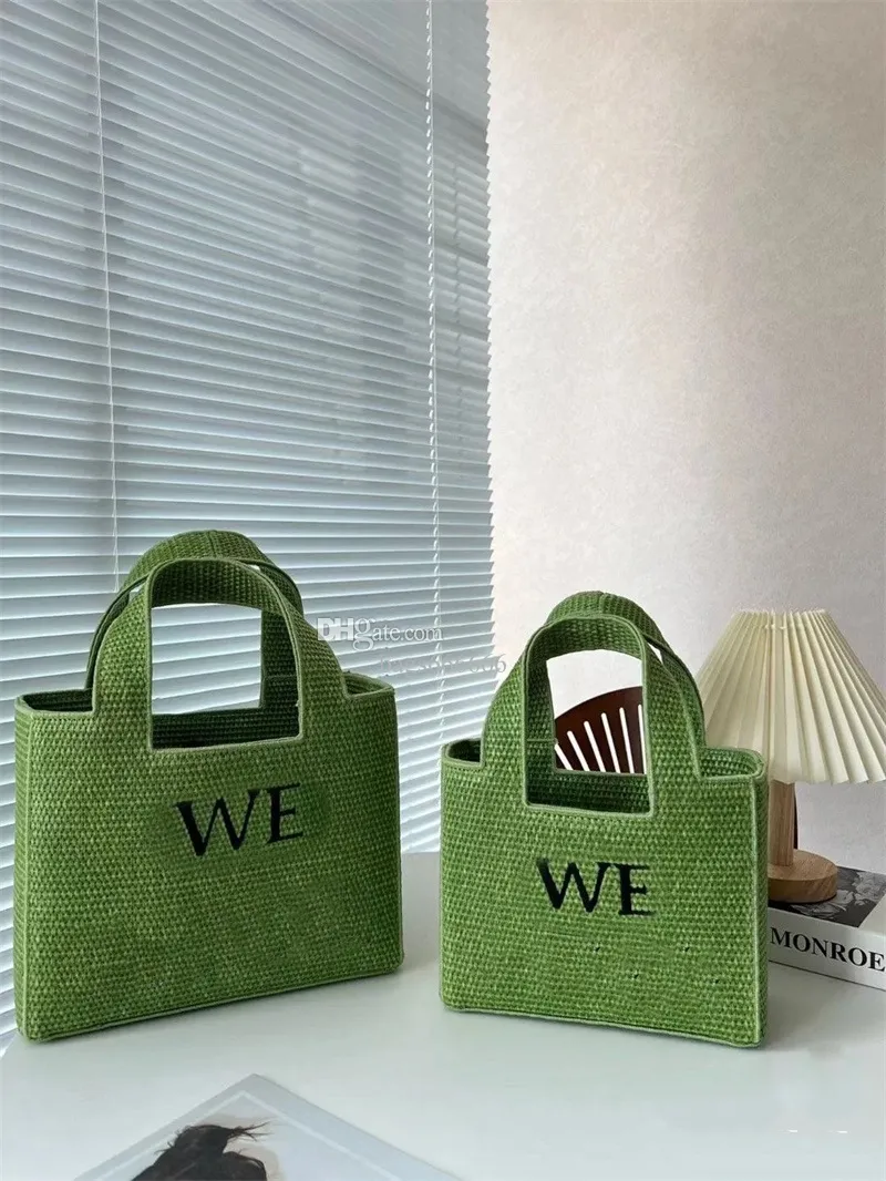 Strawtas Beach Tas Designer Designer Handtas Luxe Tote Bag Designer Make -uptas Dames Handtas Geborduurd gras geweven mand Franse stijl Schoudertas