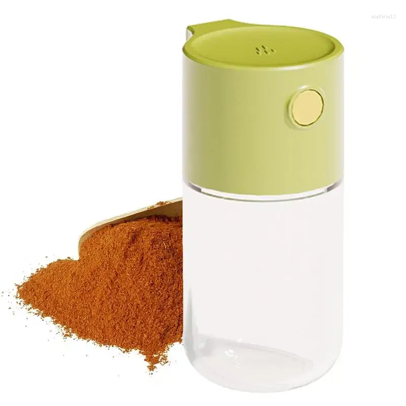 Storage Bottles Salt Dispenser 180ML Press Type Control With 0.5 Gram Kitchen Supplies For Barbecue Picnicing Home